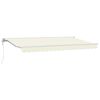 vidaXL Markiseramme Cremefarvet 400 x 200 cm