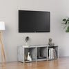vidaXL tv-skab 107x35x37 cm konstrueret tr&aelig; betongr&aring;