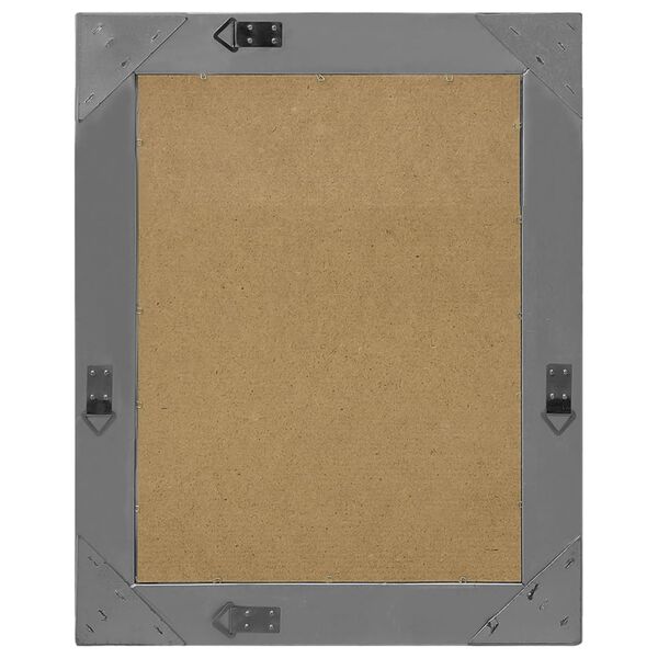 vidaXL vægspejl 50x60 cm barokstil sort