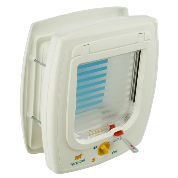 Ferplast magnetisk kattelem 4-vejs Swing 7 SET hvid 72104011