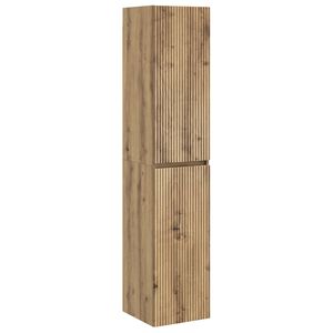 vidaXL V&aelig;gmonteret Badev&aelig;relsesskab Artisan-eg 33 x 34,5 x 160 cm