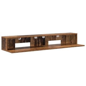 vidaXL Studiobord Gammelt tr&aelig; 130 x 36 x 19,5 cm Konstrueret tr&aelig;