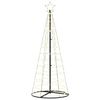 vidaXL LED juletr&aelig; Varm hvid 250 cm Jern