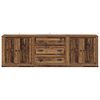 vidaXL Sideboards med skuffe 3 pcs Gammelt tr&aelig; 210 x 35,5 x 67,5 cm
