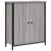 vidaXL sk&aelig;nk 70x30x80 cm konstrueret tr&aelig; gr&aring; sonoma-eg