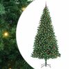 vidaXL Kunstigt juletr&aelig; med stativ Gr&oslash;n 300 cm PVC og metal og plast