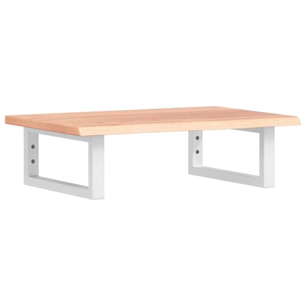 vidaXL badev&aelig;relseshylde st&aring;l og massivt egetr&aelig;