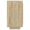vidaXL skænk 80x40x75 cm sonoma-eg
