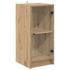 vidaXL Sideboard artisan eg 35 x 37 x 76 cm Konstrueret tr&aelig;