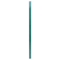 vidaXL hegnspæle 10 stk. 130 cm galvaniseret stål grøn