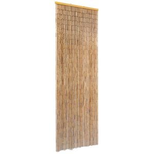 vidaXL insektgardin til d&oslash;ren bambus 56 x 185 cm