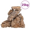 vidaXL dragesten 25 kg 10-30 cm blandede farver