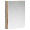 vidaXL Badev&aelig;relsesspejlskab Artisan eg 50 x 14,5 x 70 cm