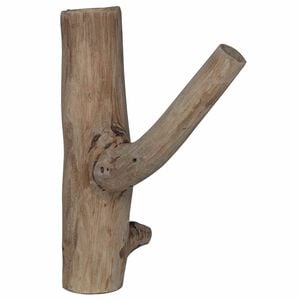 vidaXL Krog Brun 4 x 4 x 14 cm Solid genbrugs tr&aelig;