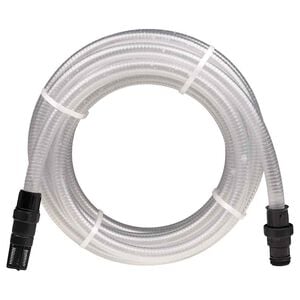 vidaXL sugeslange med messingkoblinger 1" 10 m PVC Transparent