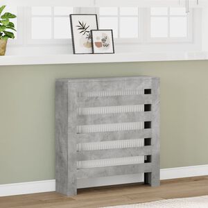 vidaXL radiatorskjuler 78x20x82 cm konstrueret tr&aelig; betongr&aring;
