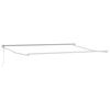 vidaXL Markise Hvid 450 x 300 x 165 cm Polyester og metal