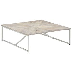 vidaXL sofabord 110 x 110 x 36 cm massivt mangotr&aelig;
