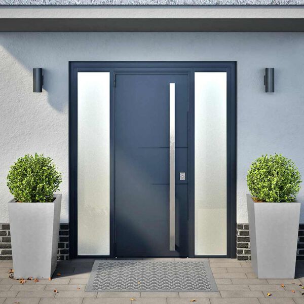 vidaXL plantekrukker 2 stk. 45x45x75 cm galvaniseret st&aring;l