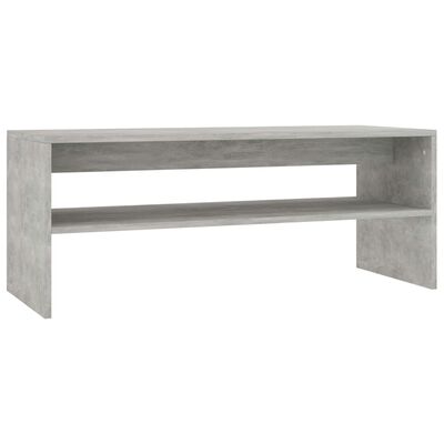 vidaXL sofabord 100x40x40 cm konstrueret træ betongrå