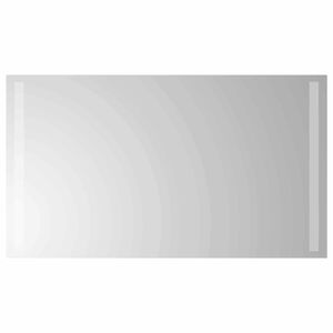 vidaXL LED badev&aelig;relsesspejl Transparent 70 x 40 cm h&aelig;rdet glas