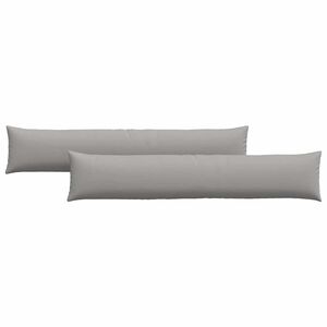 vidaXL Sofapuder 2 pcs Skygr&aring; 200 x 40 cm Stof