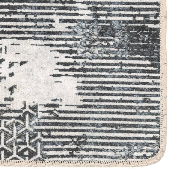 vidaXL gulvt&aelig;ppe 120x180 cm vaskbart og skridsikkert flerfarvet