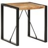 vidaXL spisebord 70x70x75 cm massivt ru mangotr&aelig;