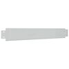vidaXL fleksibel bedkant 5 stk. 100x14 cm galvaniseret st&aring;l