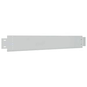 vidaXL fleksibel bedkant 5 stk. 100x14 cm galvaniseret st&aring;l