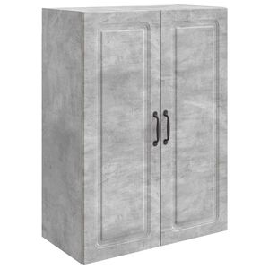 vidaXL V&aelig;gmonteret skab Betongr&aring; 66 x 34,5 x 90 cm Konstrueret tr&aelig;