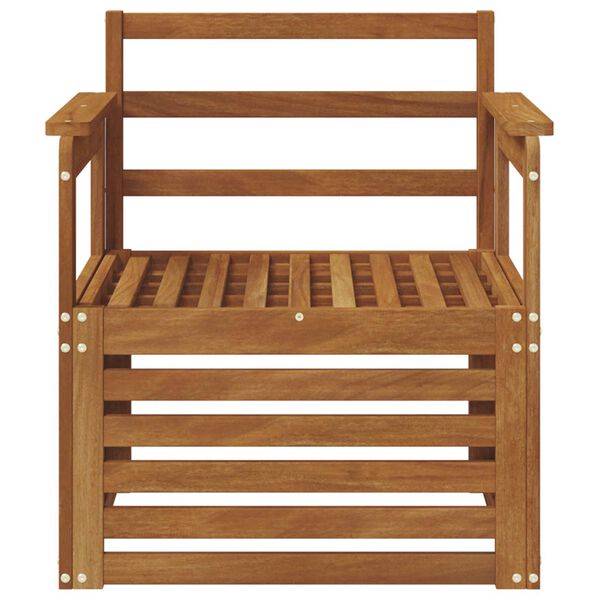 vidaXL Udend&oslash;rs sofagruppe Naturfarvet 71 x 63 x 73 cm