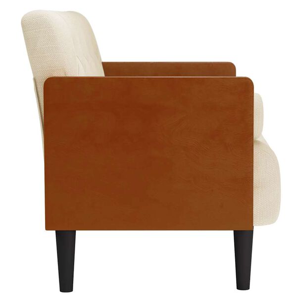 vidaXL elskovssofa med bolsterhynder 110 cm h&oslash;r