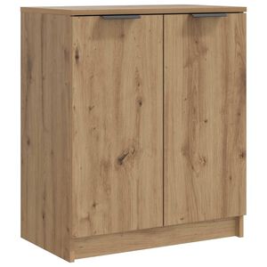 vidaXL skoreol 59x35x70 cm konstrueret tr&aelig; kunsteg