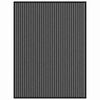 vidaXL D&oslash;rm&aring;tte Sort 80 x 120 cm Polypropylen