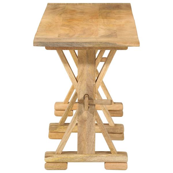 vidaXL bænk 160x35x45 cm massivt mangotræ