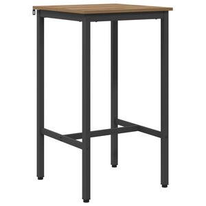 vidaXL Barbord 52 x 52 x 90 cm Konstrueret tr&aelig; Artisan-eg Rektangul&aelig;r
