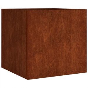 vidaXL plantekasse 40x41x40 cm cortenst&aring;l