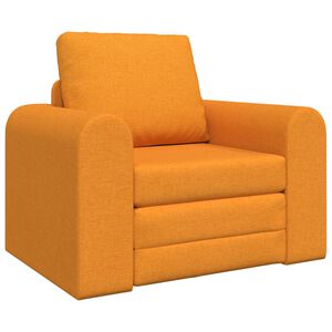 vidaXL Sovesofa M&oslash;rk Gul 98 x 71 x 83 cm Stof