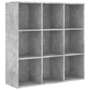 vidaXL bogreol 98x29x97,5 cm konstrueret tr&aelig; betongr&aring;