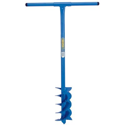 Draper Tools pælespade med bor 1070 x 155 mm blå 24414