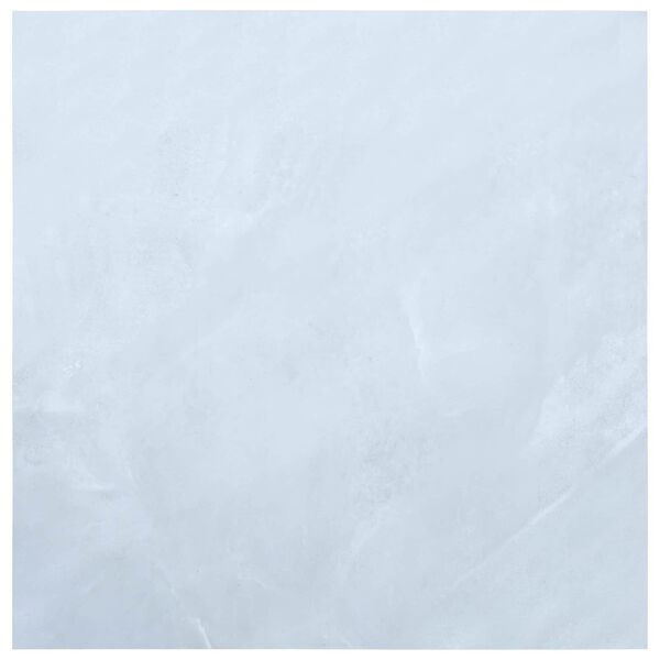 vidaXL Gulvplanker 55 pcs Hvid 5,11 m&sup2; PVC