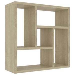 vidaXL v&aelig;ghylde 45x16x45 cm konstrueret tr&aelig; sonoma-eg