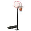 vidaXL basketballstativ 258-363 cm polyethylen hvid