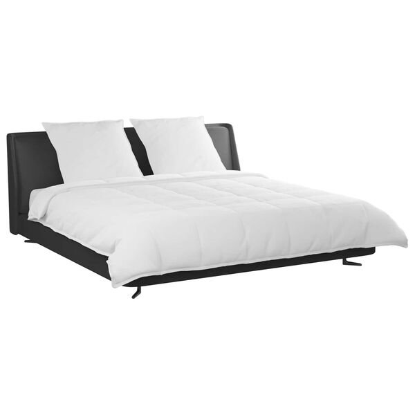 vidaXL Dynebetr&aelig;k S&aelig;t med pude 3 pcs Hvid Dunfjer