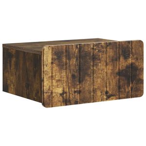 vidaXL V&aelig;gh&aelig;ngt Natbord R&oslash;get eg 49 x 34,5 x 24 cm Konstrueret tr&aelig;