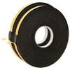 vidaXL Selvkl&aelig;bende skum tape 2 pcs Sort 15mm x 10m CR Skum