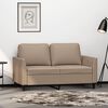 vidaXL 2-personers sofa 120 cm kunstl&aelig;der cappuccino