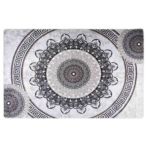 vidaXL gulvt&aelig;ppe 80x150 cm vaskbart flerfarvet