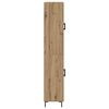 vidaXL Highboard Artisan Egetr&aelig; 69,5 x 34 x 180 cm Konstrueret tr&aelig;
